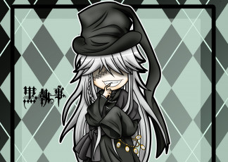 Картинка аниме kuroshitsuji undertaker