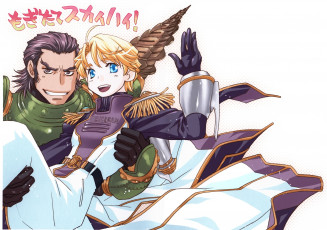 Картинка аниме tiger+and+bunny парни