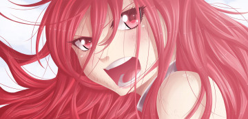 Картинка аниме fairy+tail фон взгляд девушка