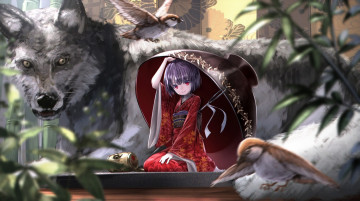 Картинка аниме touhou