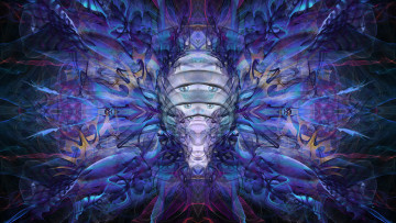 Картинка 3д+графика абстракция+ abstract узор цвета фон