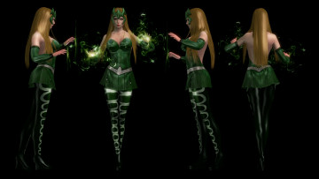 Картинка 3д+графика фантазия+ fantasy девушка униформа магия взгляд фон