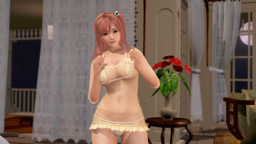 Картинка 3д+графика люди+ people девушка фон взгляд