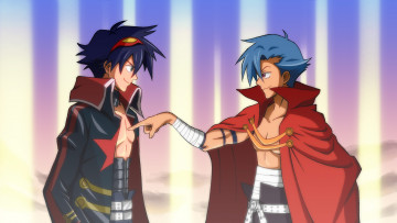 Картинка аниме tengen+toppa+gurren-lagann симон камина