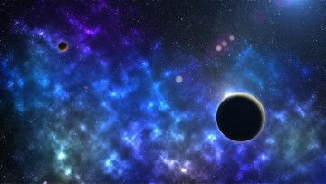 Картинка космос арт планета вселенная звезды