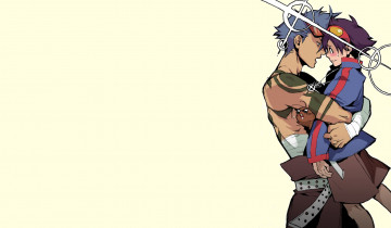 Картинка аниме tengen+toppa+gurren-lagann камина симон