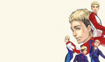 Картинка аниме yuri+on+ice christophe giacometti