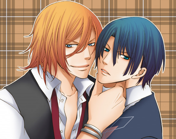 Обои картинки фото аниме, uta no prince-sama, парни