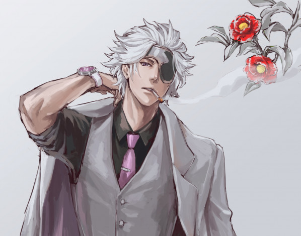 Обои картинки фото аниме, sengoku basara, motochika, chosokabe