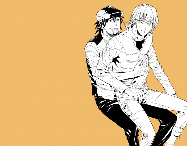 Обои картинки фото аниме, tiger and bunny, котецу, барнаби