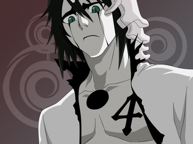 Обои картинки фото аниме, bleach, ulquiorra, schiffer