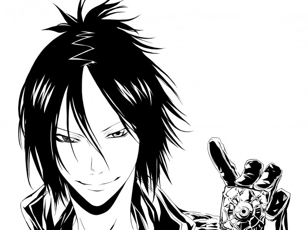 Обои картинки фото аниме, katekyo hitman reborn, rokudou, mukuro