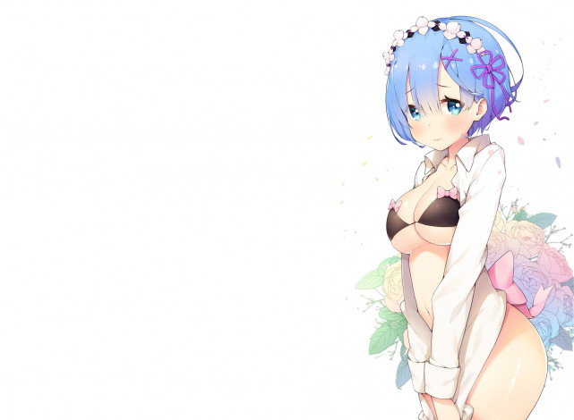 Обои картинки фото аниме, re,  zero kara hajimeru isekai seikatsu, рем