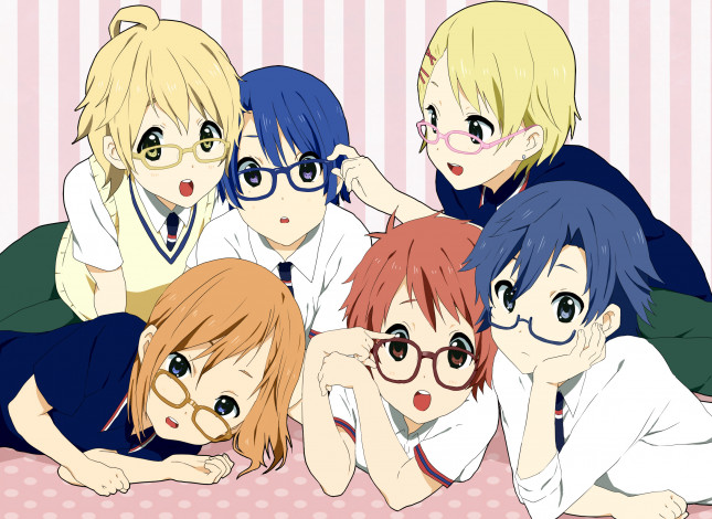 Обои картинки фото аниме, uta no prince-sama, иальчики