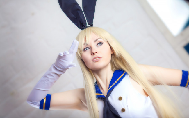 Обои картинки фото разное, cosplay , косплей, kantai, collection