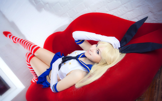 Обои картинки фото разное, cosplay , косплей, kantai, collection
