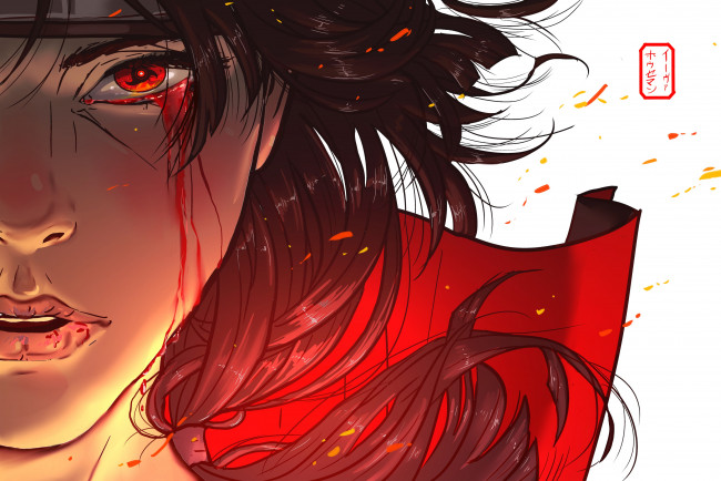 Обои картинки фото аниме, naruto, uchiha, itachi