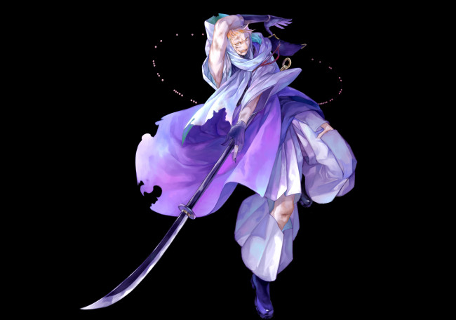 Обои картинки фото аниме, touken ranbu, iwatooshi