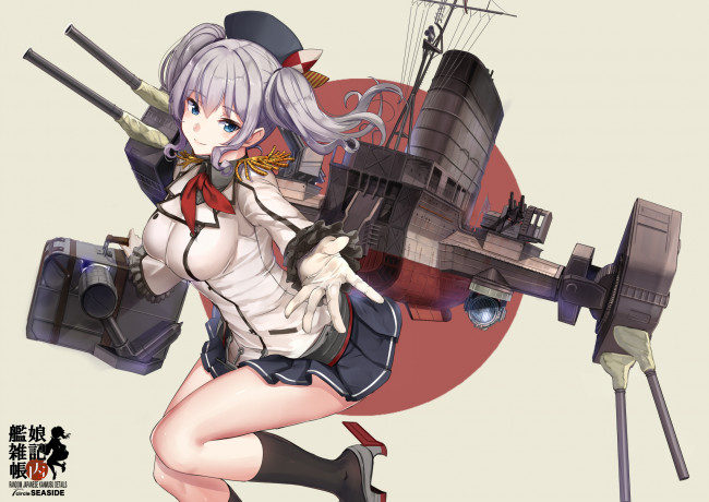 Обои картинки фото аниме, kantai collection, kashima