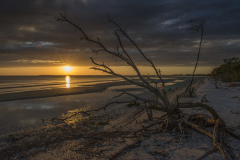 Картинка природа восходы закаты простор