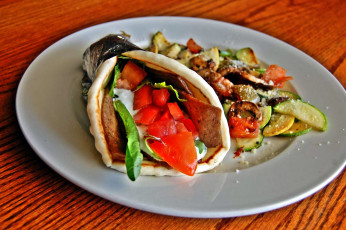 Картинка еда бутерброды +гамбургеры +канапе пита овощи