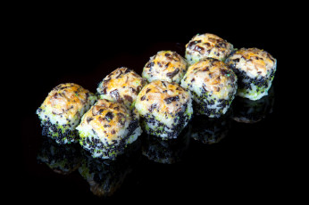 Картинка еда рыба +морепродукты +суши +роллы икра роллы кухня японская