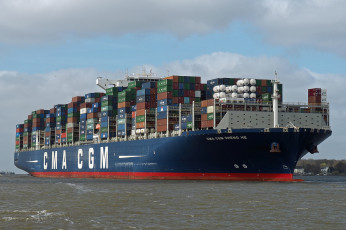 Картинка корабли грузовые+суда контейнеровоз