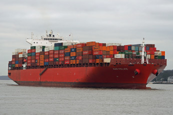 Картинка корабли грузовые+суда контейнеровоз