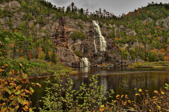 Картинка природа водопады простор