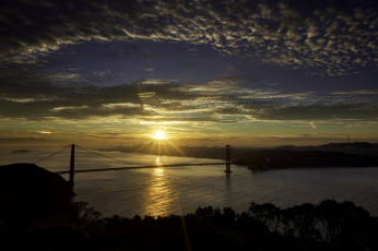 Картинка природа восходы закаты простор