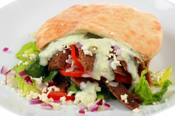 Картинка еда бутерброды +гамбургеры +канапе соус овощи пита