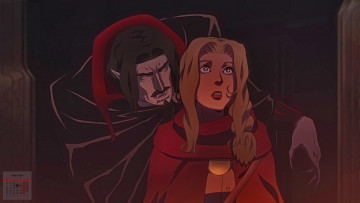 Картинка календари аниме девушка 2018 испуг вампир взгляд существо страх