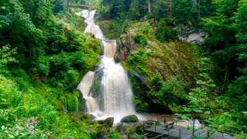 Картинка природа водопады простор