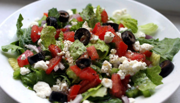 Картинка еда салаты +закуски салат помидоры оливки