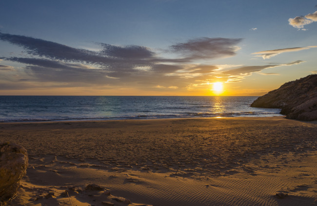 Обои картинки фото природа, восходы, закаты, простор