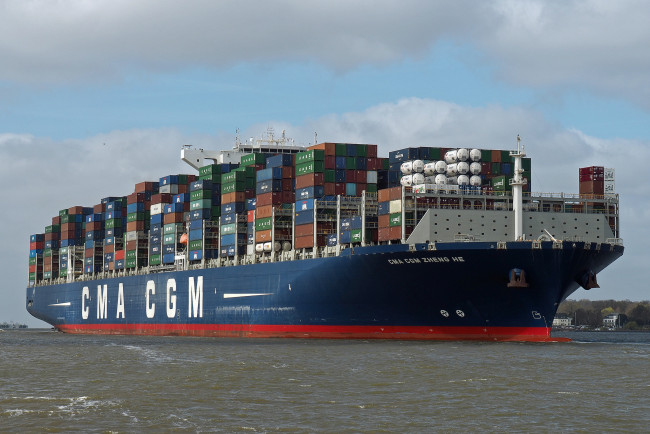 Обои картинки фото корабли, грузовые суда, контейнеровоз