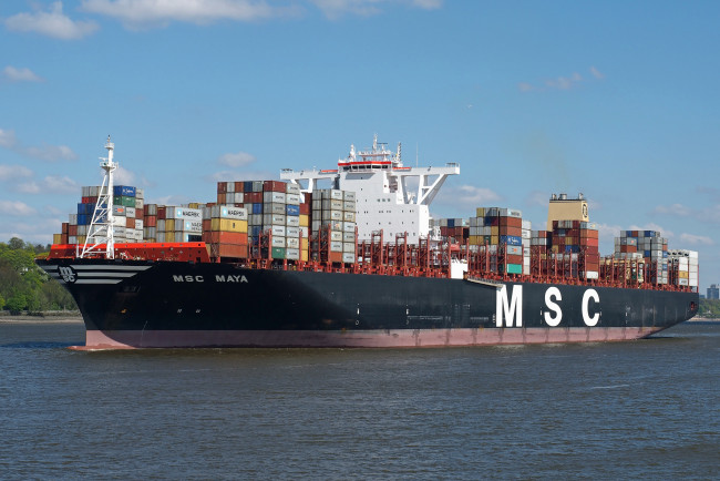 Обои картинки фото корабли, грузовые суда, контейнеровоз