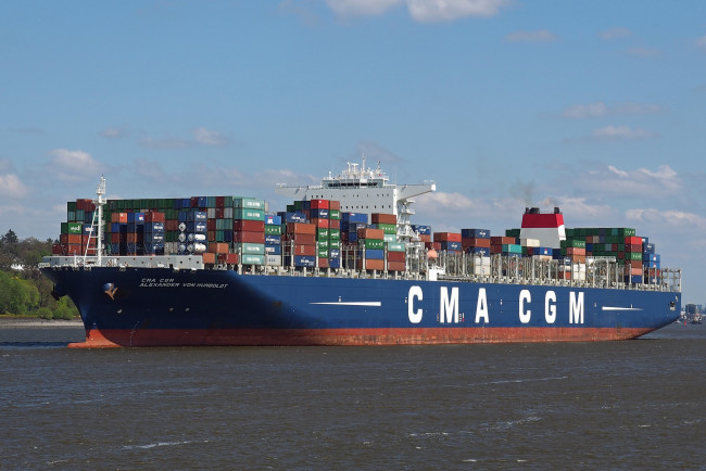 Обои картинки фото корабли, грузовые суда, контейнеровоз