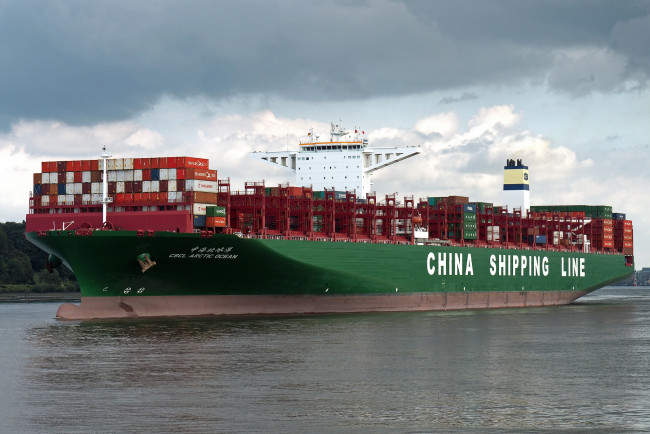 Обои картинки фото корабли, грузовые суда, контейнеровоз