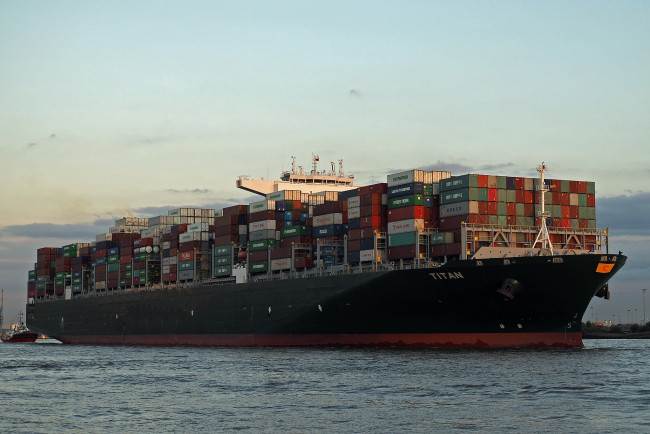 Обои картинки фото корабли, грузовые суда, контейнеровоз