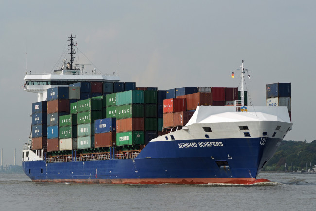 Обои картинки фото корабли, грузовые суда, контейнеровоз