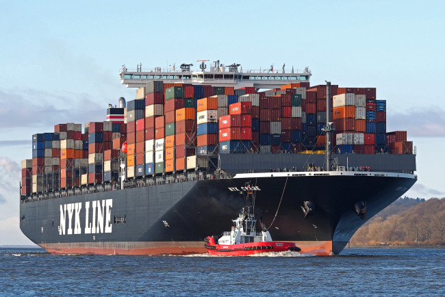 Обои картинки фото корабли, грузовые суда, контейнеровоз