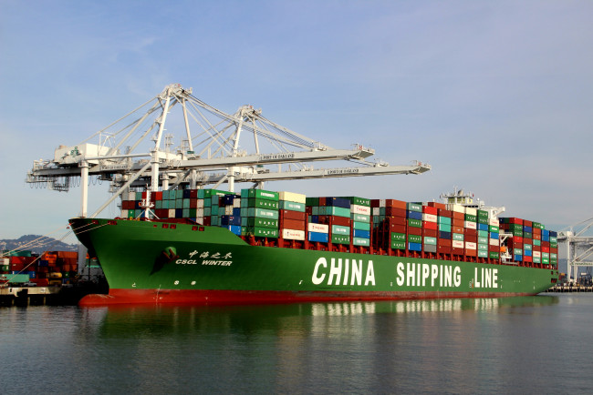 Обои картинки фото корабли, грузовые суда, контейнеровоз