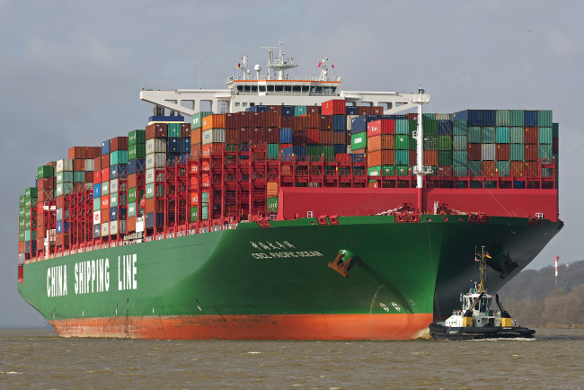 Обои картинки фото корабли, грузовые суда, контейнеровоз