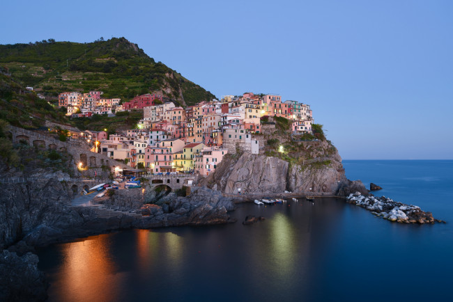 Обои картинки фото manarola, города, амальфийское и лигурийское побережье , италия, побережье