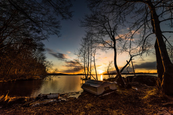 Картинка природа восходы закаты простор