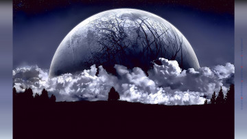 Картинка календари компьютерный+дизайн деревья планета