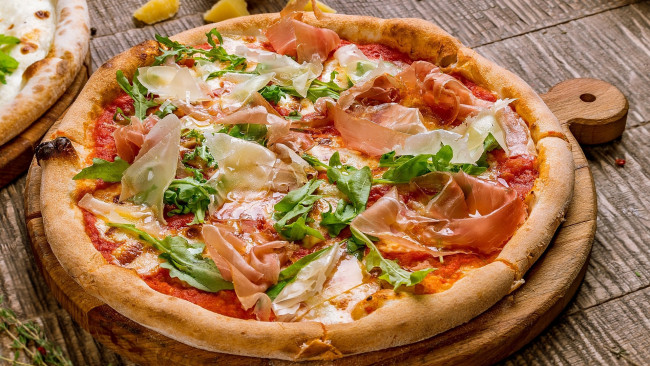 Обои картинки фото еда, пицца