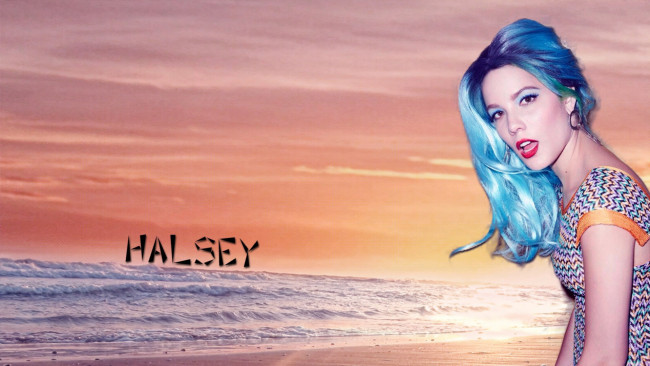 Обои картинки фото halsey, музыка, женщина