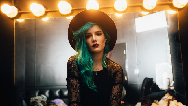 Обои картинки фото holzi, музыка, halsey, женщина